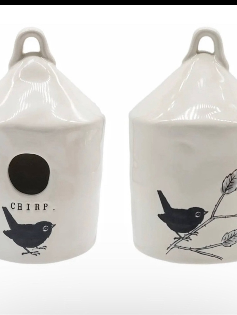 Open box Rae Dunn  By Magenta Birdhouse "Chirp" 2019